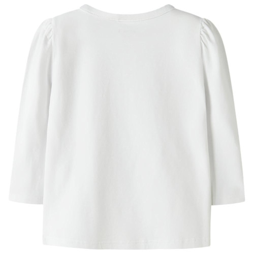 Name It Βρεφική μακρυμάνικη μπλούζα Jina Stitch Top Box Long Sleeved T-Shirt